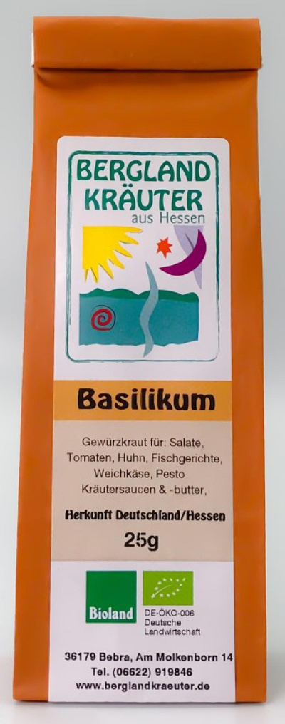 Produktfoto zu Basilikum 25 g