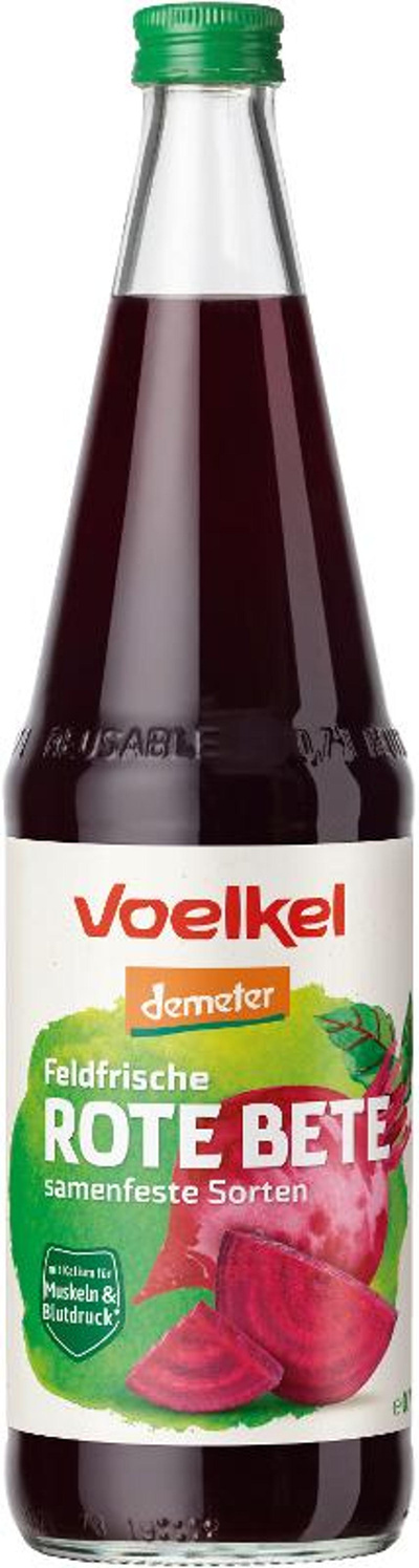 Produktfoto zu Rote-Bete-Saft 0,7 l