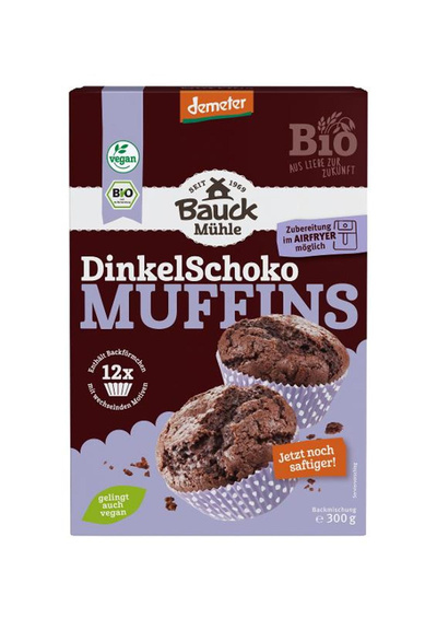 Produktfoto zu Backm. Dk Schoko Muffins