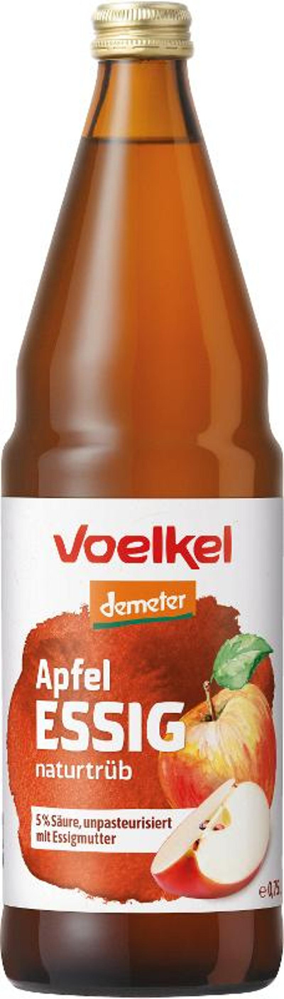 Produktfoto zu Apfelessig Voelkel 0,75l