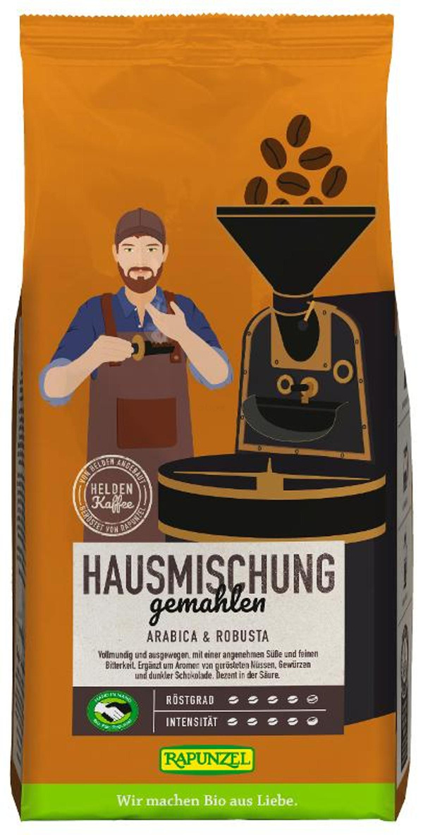 Produktfoto zu Heldenkaffee Hausmischung gemahlen 500 g