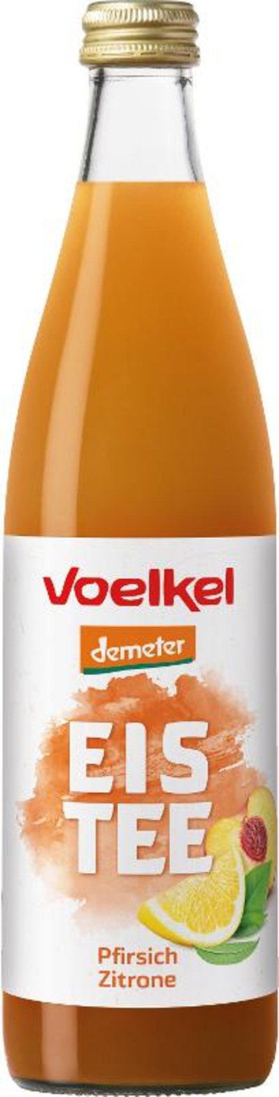 Produktfoto zu Eistee Pfirsich Zitrone