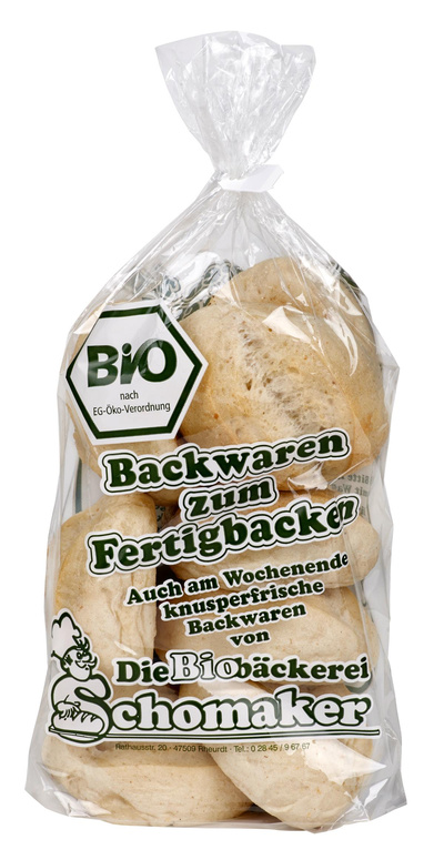 Produktfoto zu Brötchen Weißmehl 8 Stück zum Aufbacken