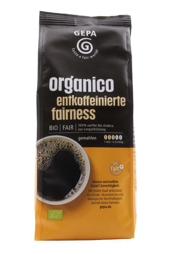 Produktfoto zu cafe organico koffeinfrei 250g
