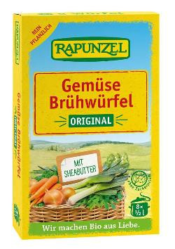 Produktfoto zu Brühwürfel Gemüse Rapunzel