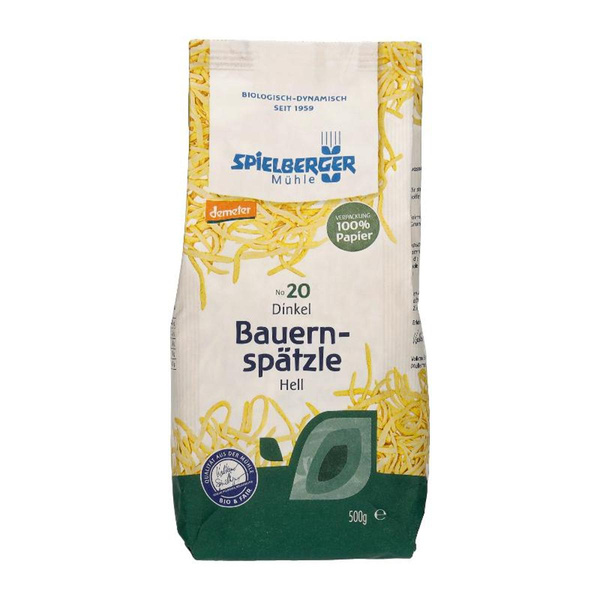 Produktfoto zu Dinkel Bauernspätzle hell