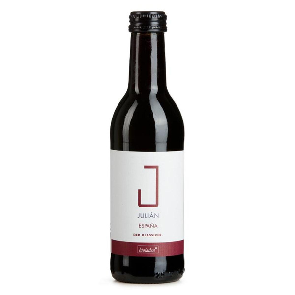 Produktfoto zu Julian rot Kleinflasche 0,25 l