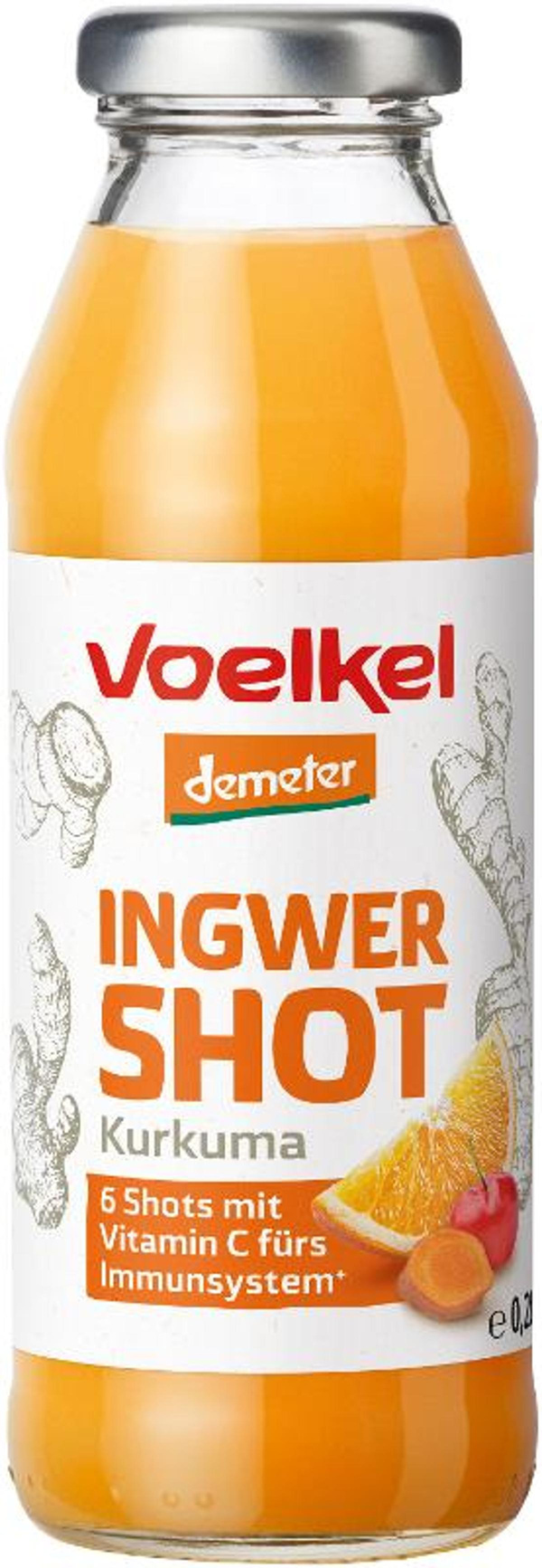 Produktfoto zu Shot Ingwer & Kurkuma EINWEG