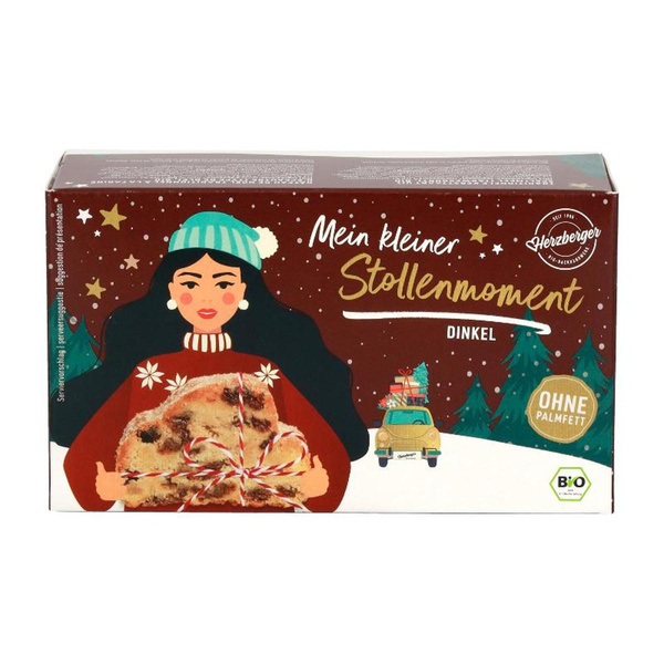 Produktfoto zu Mini Dinkelstollen