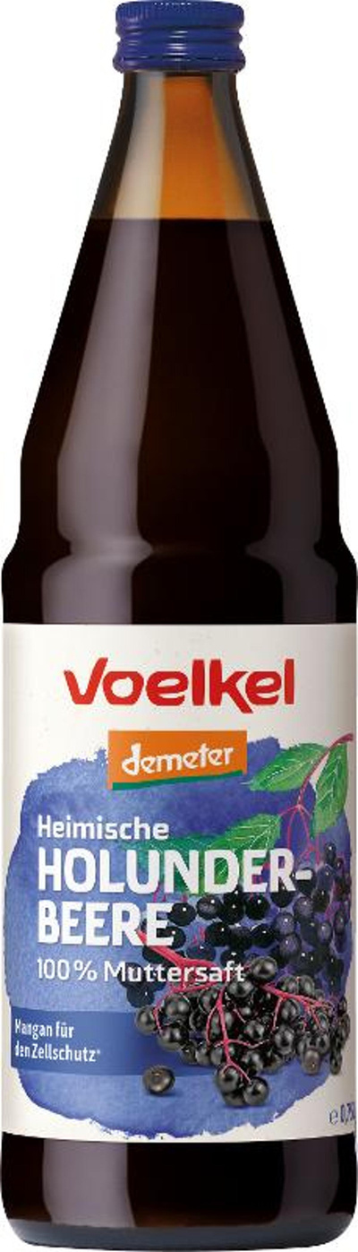Produktfoto zu Heimische Holunderbeere, vorher Holundersaft 0,7 l