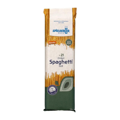 Produktfoto zu Dinkel Spaghetti hell