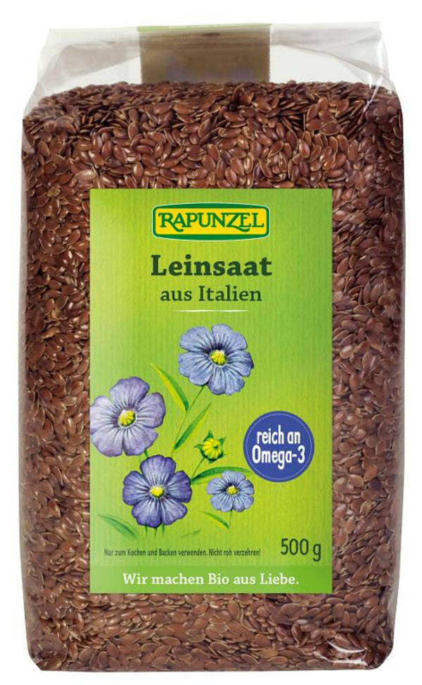 Produktfoto zu Leinsaat _ Leinsamen 500 g