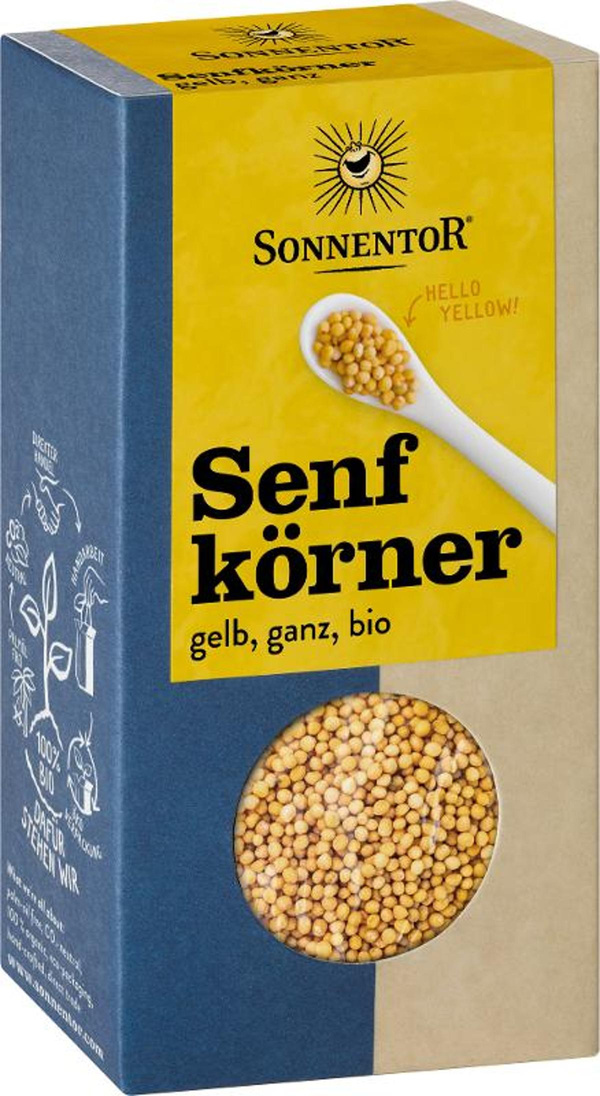 Produktfoto zu Senfkörner gelb ganz