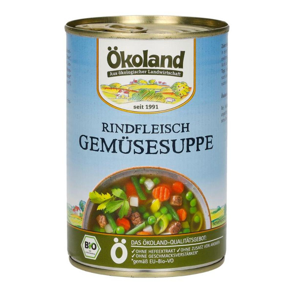 Produktfoto zu Suppe Gemüse mit Rindfleisch