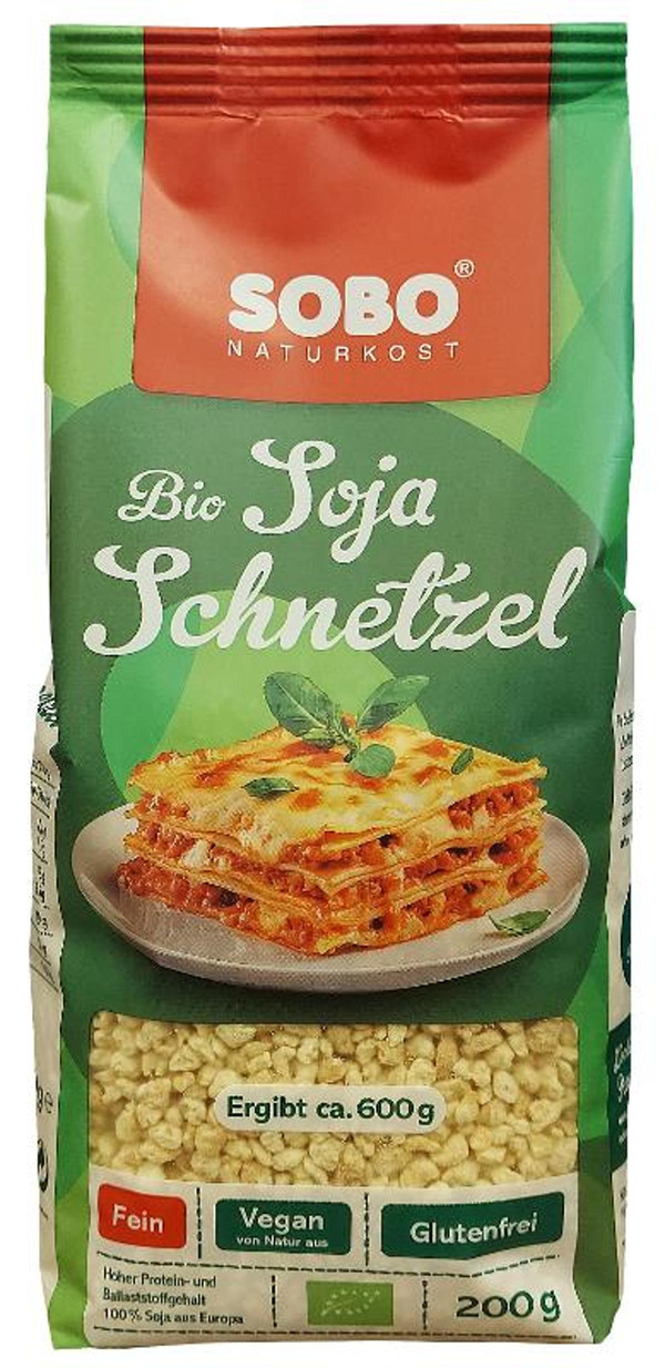 Produktfoto zu Soja Schnetzel fein