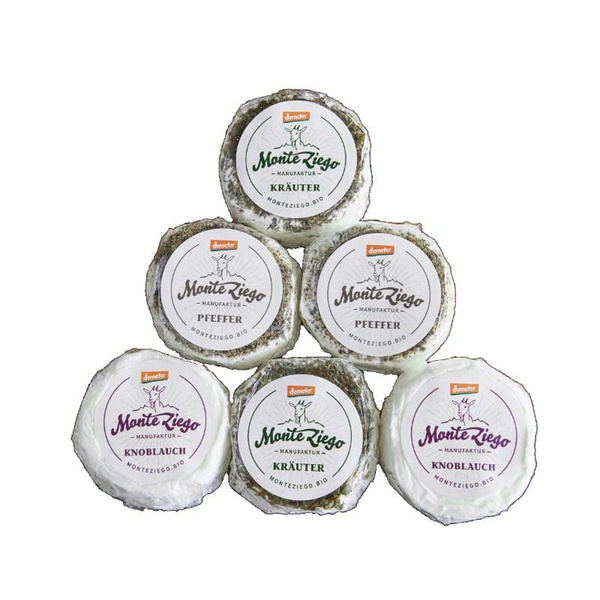 Produktfoto zu Ziegenfrischkäse Mix Kräuter