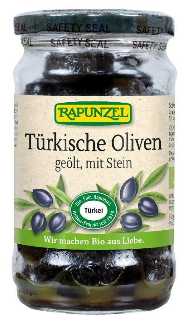 Produktfoto zu Oliven schwarz, mit Stein, Projekt