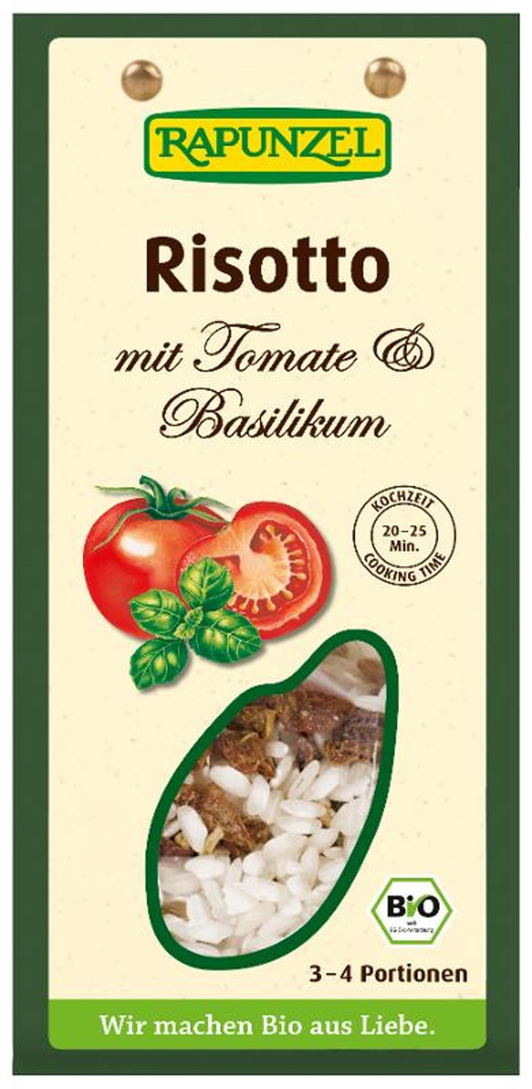 Produktfoto zu Risotto Tomate u. Bas. 250 g