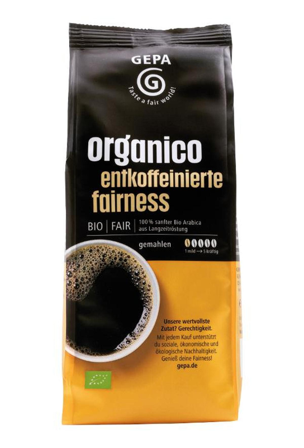 Produktfoto zu cafe organico koffeinfrei 250g