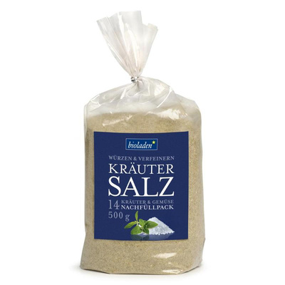 Produktfoto zu b*Kräutersalz Nachfüllpack