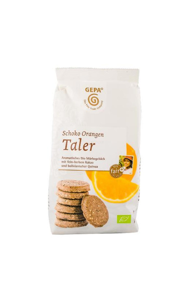 Produktfoto zu Schoko Orangen Taler
