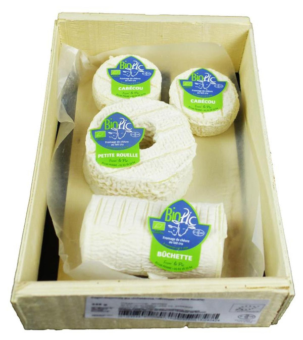Produktfoto zu Ziegenweichkäse Mischsortiment