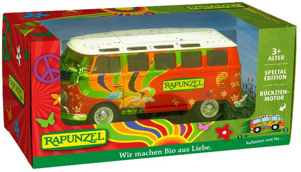 Produktfoto zu Aufzieh-Spielzeugbus klein