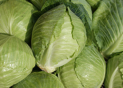 Produktfoto zu Weißkohl  (kg), ca. 0,8-1,5 kg_ Stück