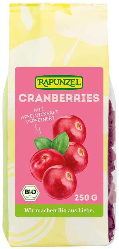 Produktfoto zu Cranberries 250 g
