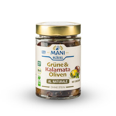 Produktfoto zu Grüne & Kalamata Oliven al Nat