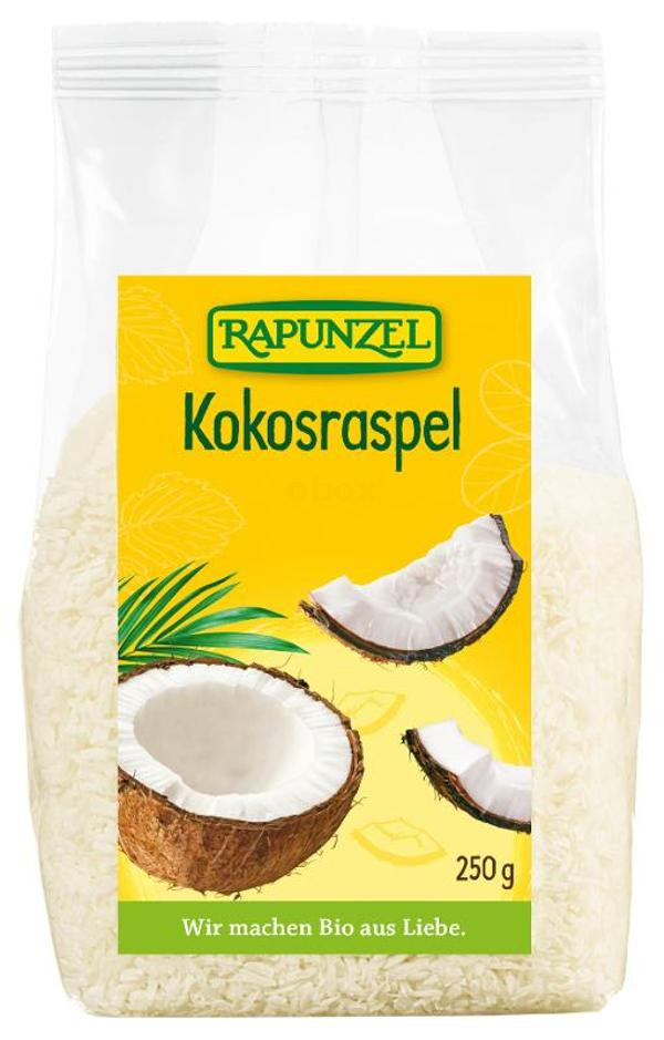 Produktfoto zu Kokosraspeln 250 g