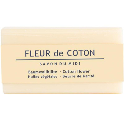 Produktfoto zu Seife Baumwollblüte_ Fleur de Coton