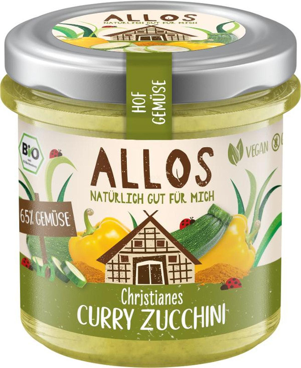 Produktfoto zu Hofgemüse Curry Zucchini