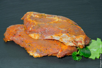 Produktfoto zu Schweine-Nackensteaks, gewürzt, Schäfers Fleischerei