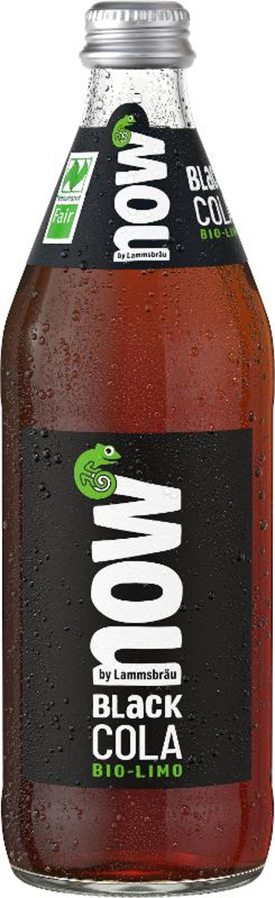 Produktfoto zu now Black Cola 0,5 l