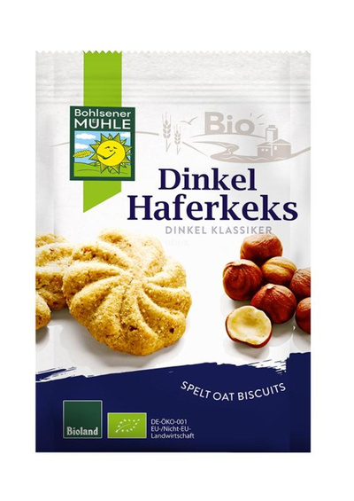 Produktfoto zu Dinkel-Hafer-Kekse