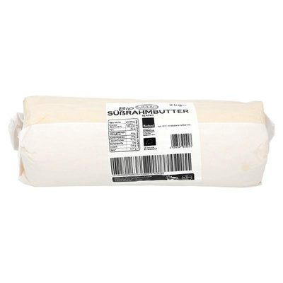Produktfoto zu Rollenbutter Süßrahm gewogen