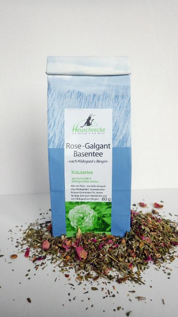 Produktfoto zu Rose Galgant Basentee