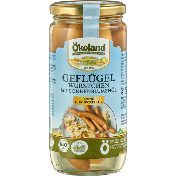 Produktfoto zu Geflügelwürstchen_Glas SB
