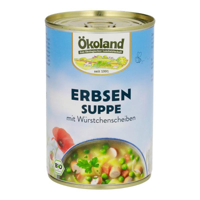 Produktfoto zu Suppe Erbsen 400 g
