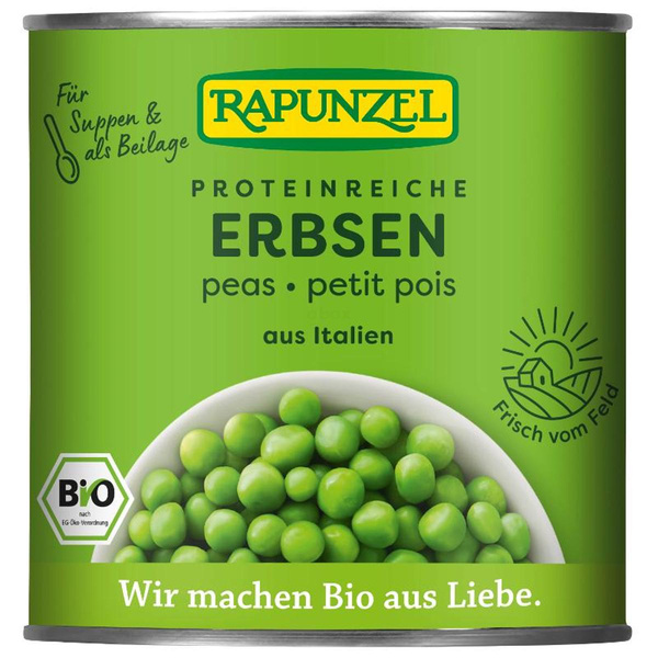 Produktfoto zu Erbsen in der Dose