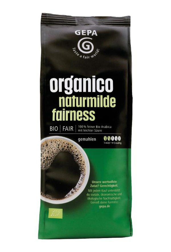 Produktfoto zu cafe organico naturmild 250 g