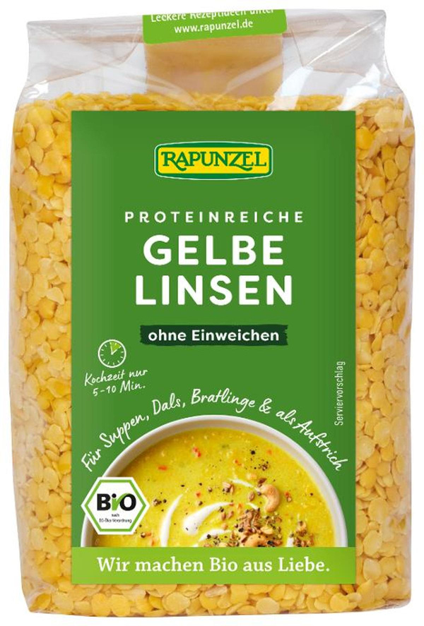 Produktfoto zu Linsen gelbe