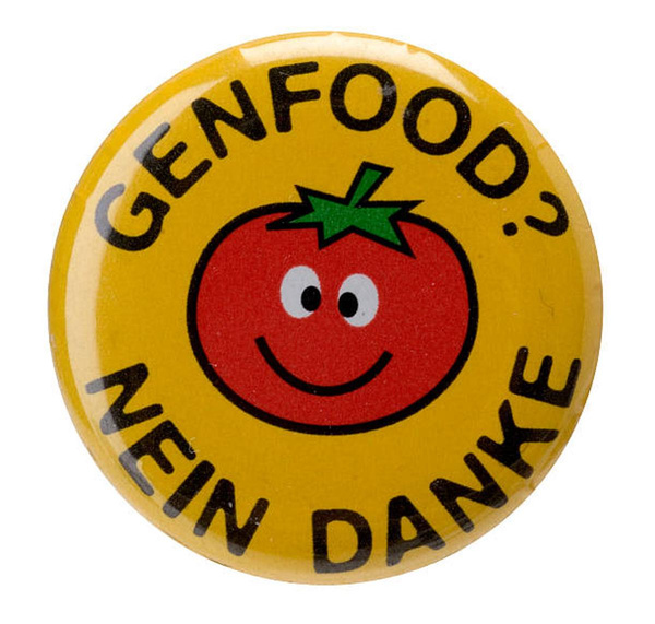 Produktfoto zu Genfood Nein Danke Aufkleber klein 10er Bogen Durchmesser 2,5 cm