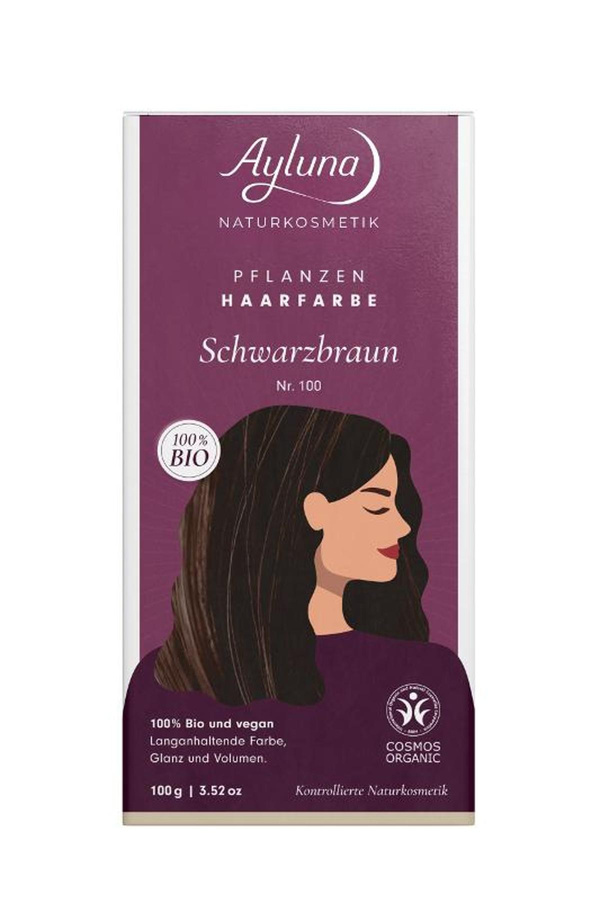 Produktfoto zu Haarfarbe Schwarzbraun