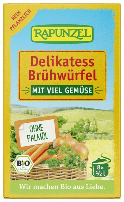 Produktfoto zu Gemüse-Brühwürfel Delikatess mit viel Gemüse