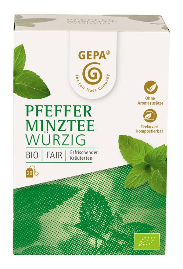 Produktfoto zu Pfefferminztee Btl.