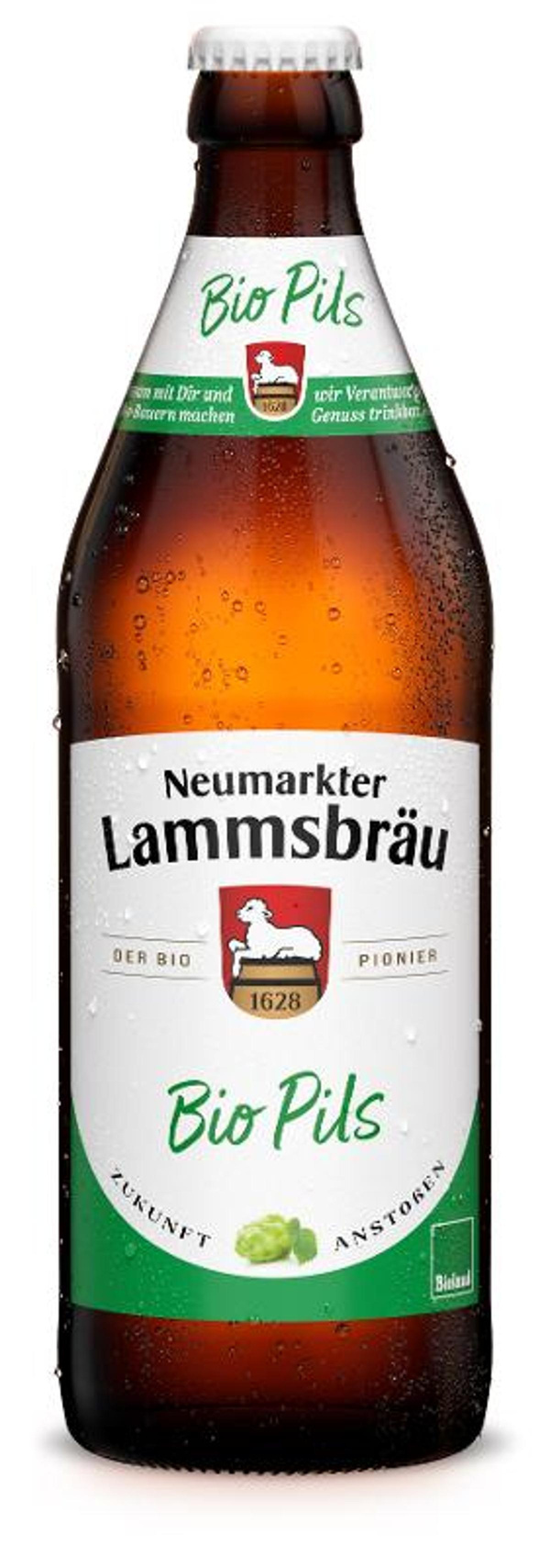 Produktfoto zu Lammsbräu Pilsener 0,5l KASTEN