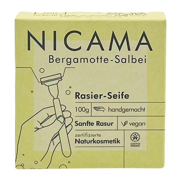 Produktfoto zu Rasierseife Bergamotte-Salbei