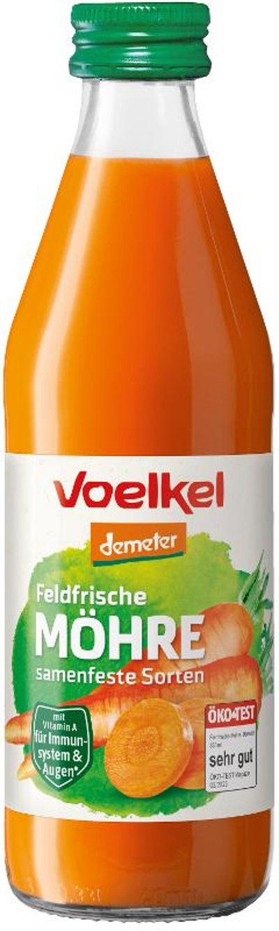 Produktfoto zu Feldfrischer Möhrensaft